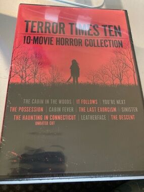 10 movie Horror Collection dvd set sealed